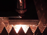 carbon steel cutting with fiber laser
