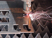 fiber laser cutting aluminum