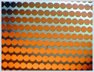 Metal Patterning Film on Glass with fiber lasers